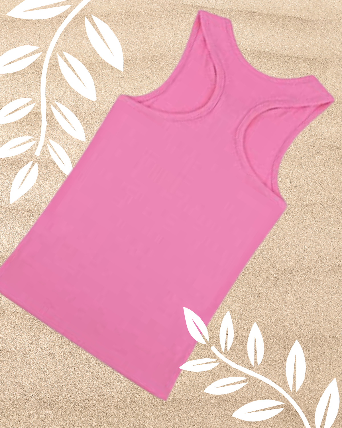 Girls Youth Honey Girl Racerback Tank Top - Light Pink